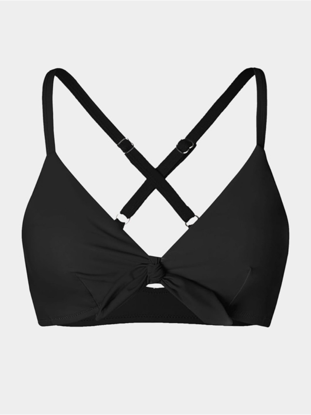 Cupshe Tie Front Racerback Bikini Top - Picture 5 of 12
